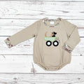 Boy's Camo Dog Applique Bubble